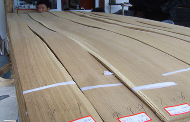 روکش چوبی ورق های تخته سه لا روکش یک چهارم برش روکش قهوه ای طبیعی به ضخامت 0.5 میلی متر