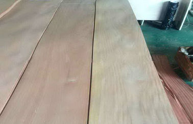صورتی طبیعی Okoume ورقه برش تخته سه لا از چوب روکش شده با ضخامت 0.5mm