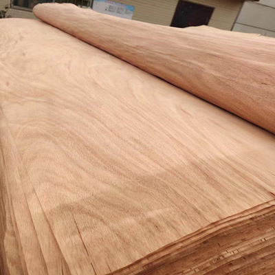 ورق روکش PQ برش روتاری چوب طبیعی با 0.15-0.3 میلی متر برای تخته سه لا