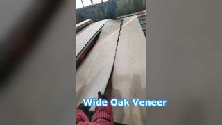 برش تاج روکش بلوط سفید آمریکایی