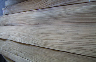 محله ها Zebrano طبیعی برش تخته سه لا چوب روکش شده، ضخامت 0.45mm