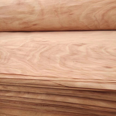 ورق روکش PQ برش روتاری چوب طبیعی با 0.15-0.3 میلی متر برای تخته سه لا